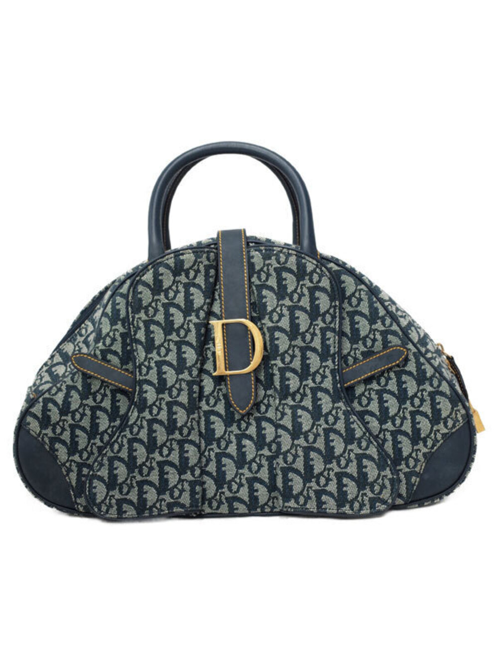 Christian Dior Trotter Double Saddle Boston Bag Handbag